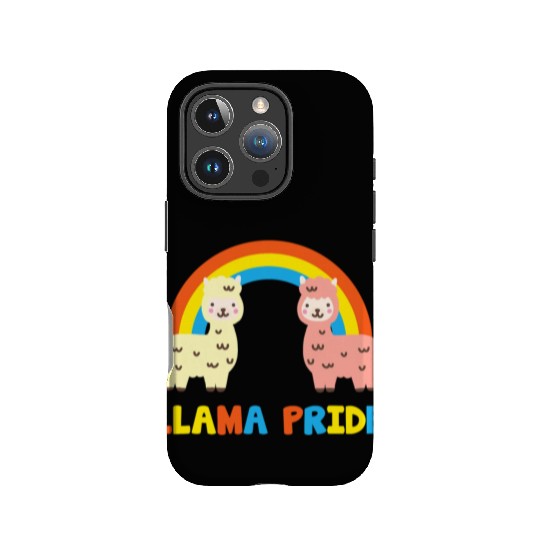 Llama Pride Alpaca Gay Fun Sweet Rainbow IPhone Cases