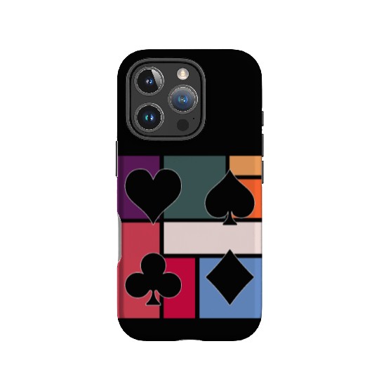 Vintage Playing Cards – Retro Suit Symbols IPhone Cases