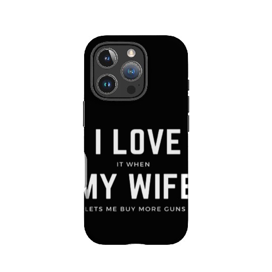 I Love My Wife IPhone Cases