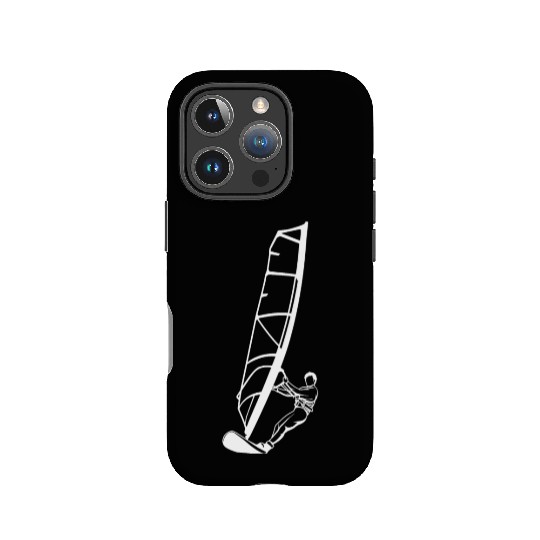 Windsurfing Boy IPhone Cases