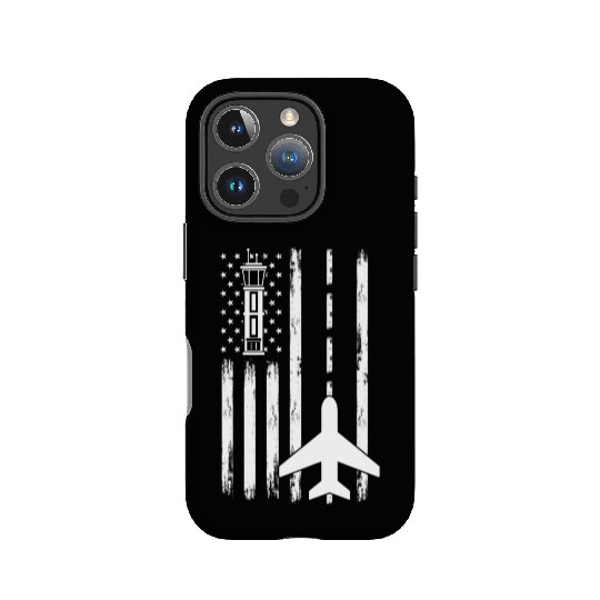 Air Traffic Controller Patriotic Airplane Aviation IPhone Cases
