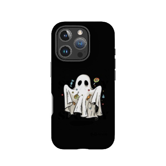 Spooky Season Ghost Halloween Trick Or Treat IPhone Cases