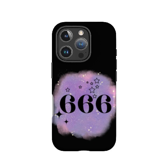 Angel Number 666 Numerology Purple IPhone Cases