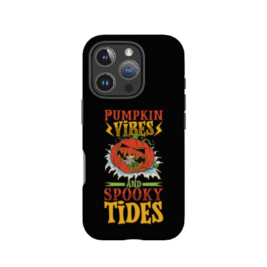 Scary Pumpkin Halloween Costume Autumn Fall Gift IPhone Cases