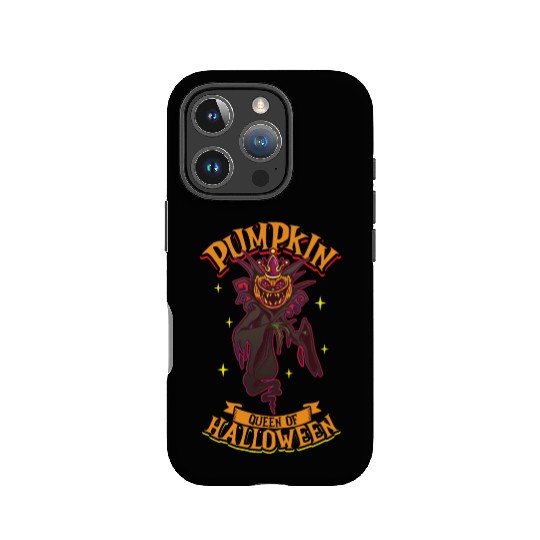 Scary Pumpkin Halloween Costume Autumn Fall Gift IPhone Cases