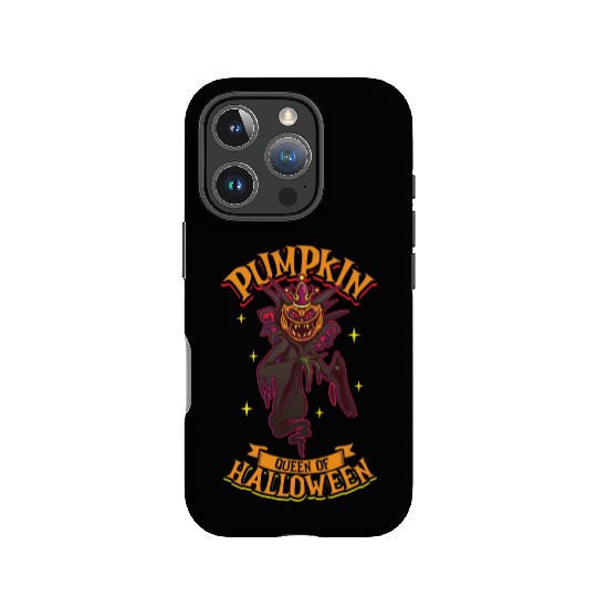 Scary Pumpkin Halloween Costume Autumn Fall Gift IPhone Cases