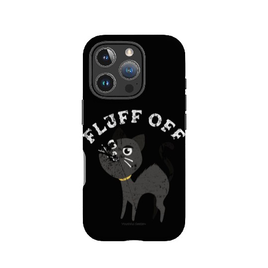 Fluff Off Cat Lover IPhone Cases