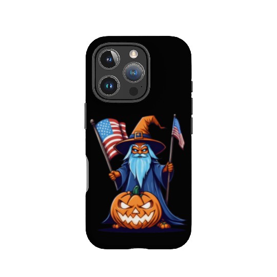 Halloween Wizard IPhone Cases