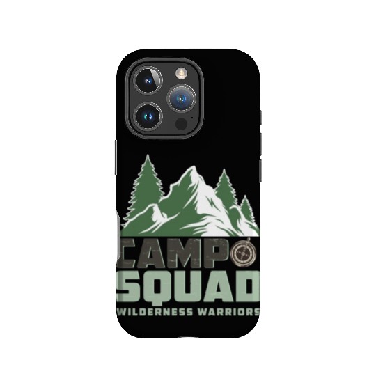 CAMP SQUAD WILDERNESS WARRIORS IPhone Cases