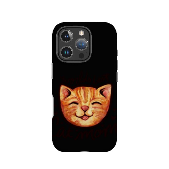 World s Best Cat Mom IPhone Cases
