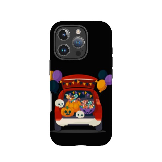 Halloween Car Trunk IPhone Cases