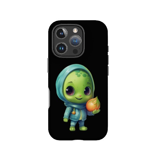Sweet Alien Onion: Veggie Enchantment IPhone Cases
