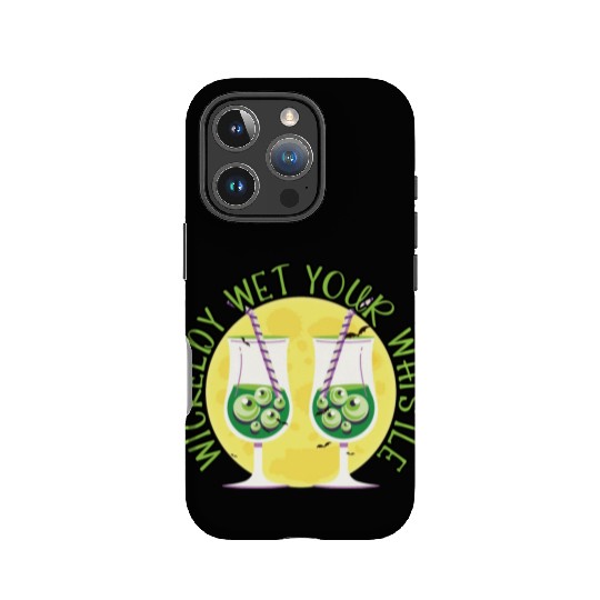 Wickedly Wet Your Whistle Bartender Halloween IPhone Cases