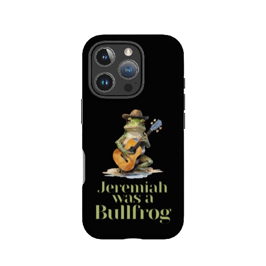 Jeremiah Was a Bullfrog - Classic Rock IPhone Cases
