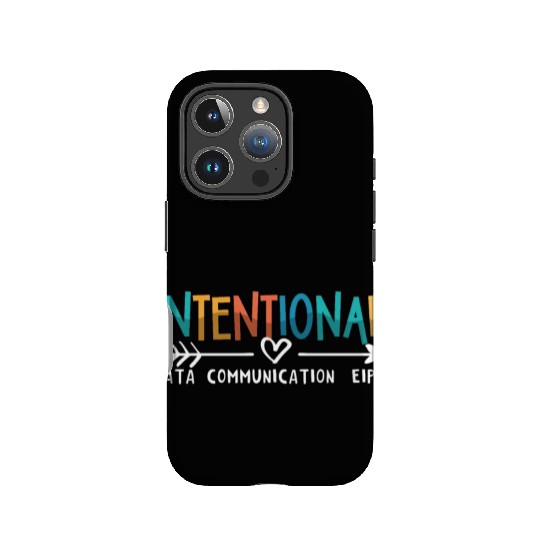 IEP Intentional Data Communication Autism Teacher IPhone Cases