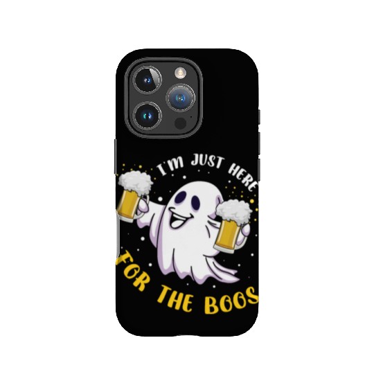 Alcohol Ghost Beer Lover Lazy Creepy Halloween IPhone Cases