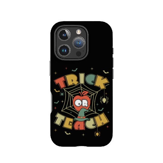 For Teachers Groovy Halloween Retro Vintage Hippie IPhone Cases