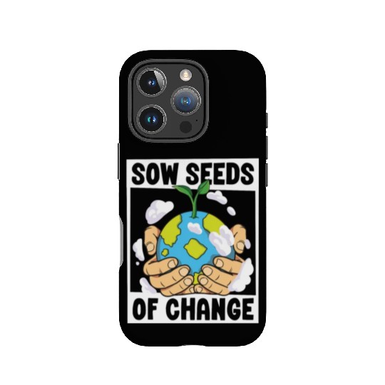 Climate Change Environmental Earth Day Planet IPhone Cases