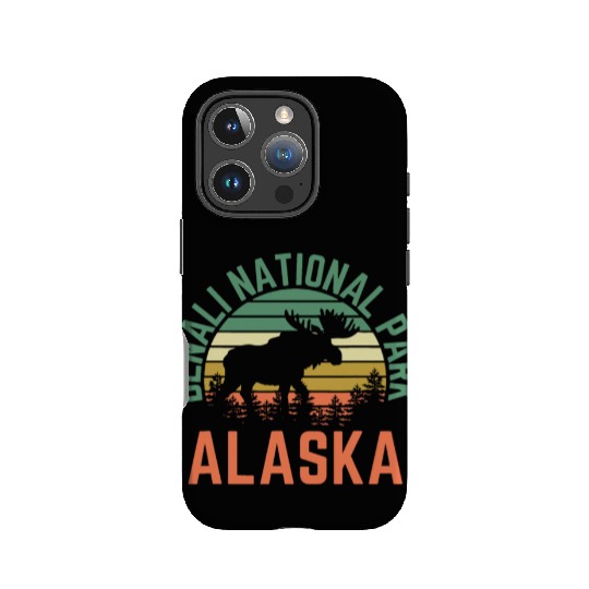 Denali National Park Alaska Moose Hiking Nature IPhone Cases