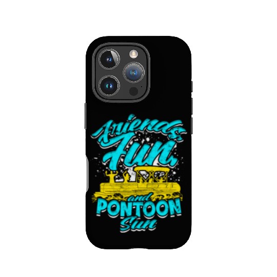 Friends, fun, and pontoon sun - Pontoon IPhone Cases