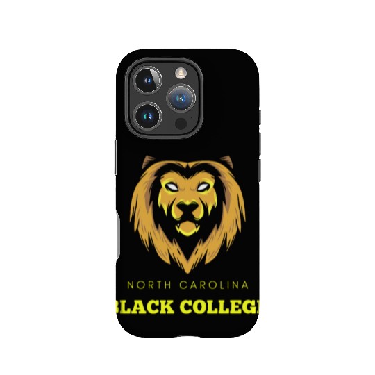 North Carolina Lions Black College ( Team Edition) IPhone Cases