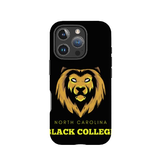 North Carolina Lions Black College ( Team Edition) IPhone Cases