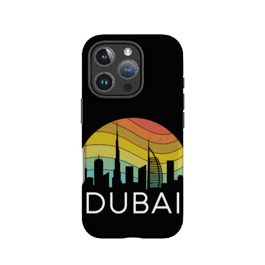 Dubai Skyline City Arab Emirates Uae Arcihtecture IPhone Cases