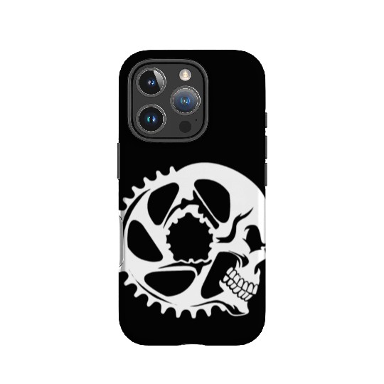 Cycling Cyclist Skull IPhone Cases