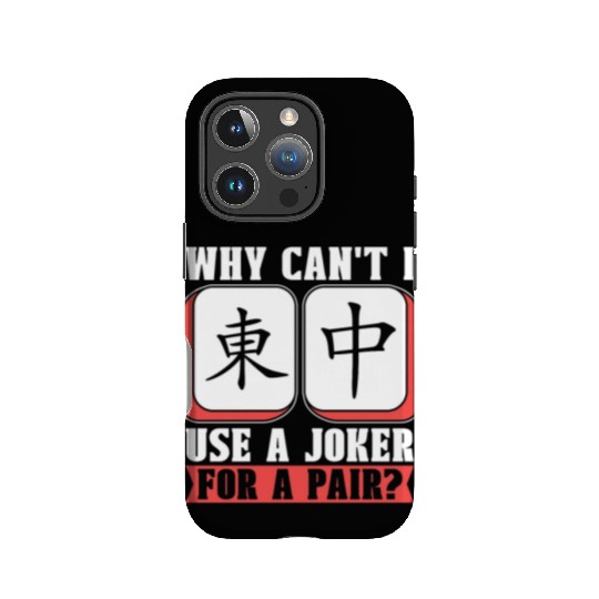 Mahjong Why Can't I Use A Joker For A Mahjong Game IPhone Cases