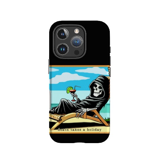 Death Takes A Holiday IPhone Cases