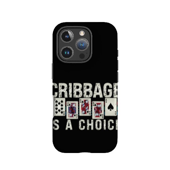 Cribbage Is A Choice Board Game Playing Cards IPhone Cases