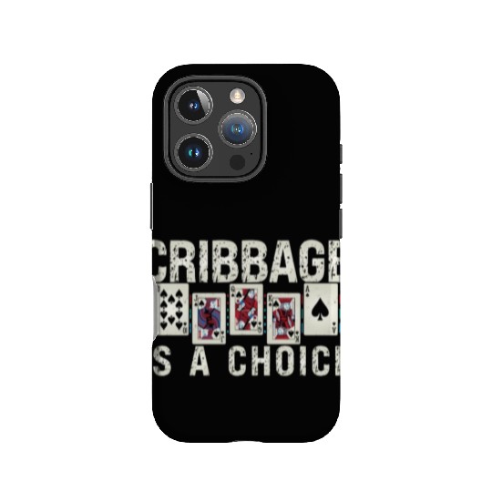 Cribbage Is A Choice Board Game Playing Cards IPhone Cases