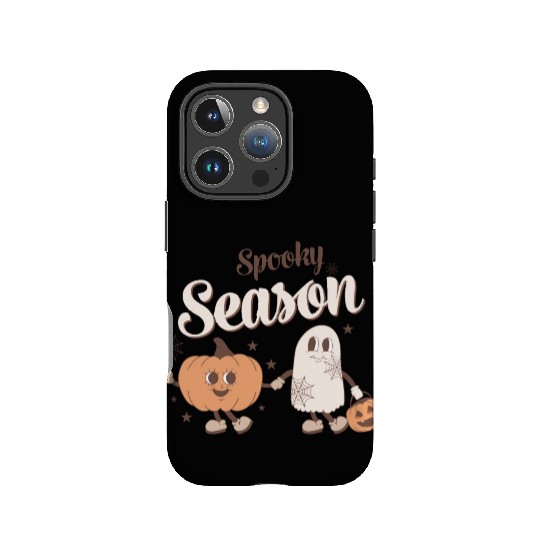 Spooky Season Ghost Pumpkin Friends IPhone Cases