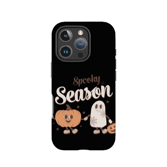 Spooky Season Ghost Pumpkin Friends IPhone Cases