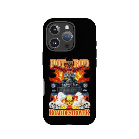 Hot Rod Road destroyer - Appetite for speed IPhone Cases