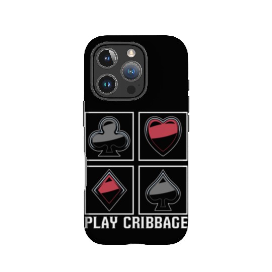 Play Cribbage Playing Cards Loves Crib Board Game IPhone Cases