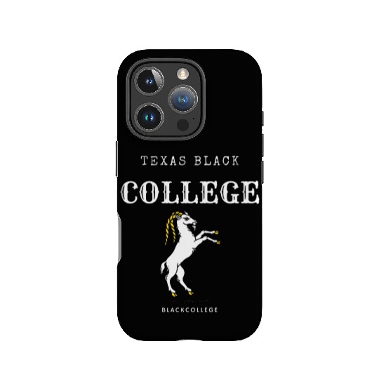 Texas Stallions Black College (Alpha Edition) IPhone Cases