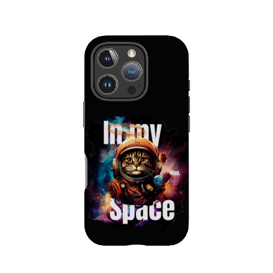 In my Mind Space Cat Astronaut Animal Pet Lover IPhone Cases