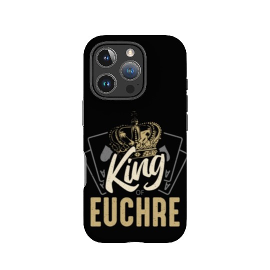 Euchre King Of Euchre Board Game Playing Cards IPhone Cases