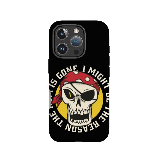I might be the reason the rum is gone IPhone Cases