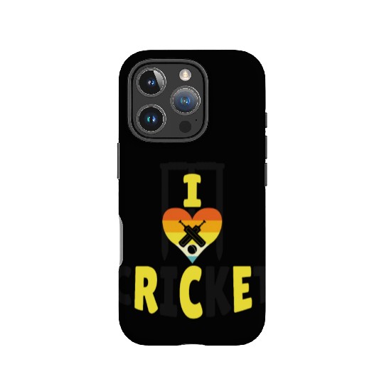 I Love Cricket IPhone Cases