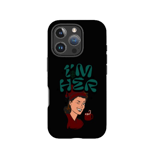 Im Her! Christmas/ Mrs. Claus design IPhone Cases