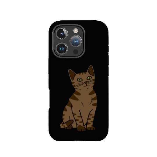 Brown Tabby Cat IPhone Cases