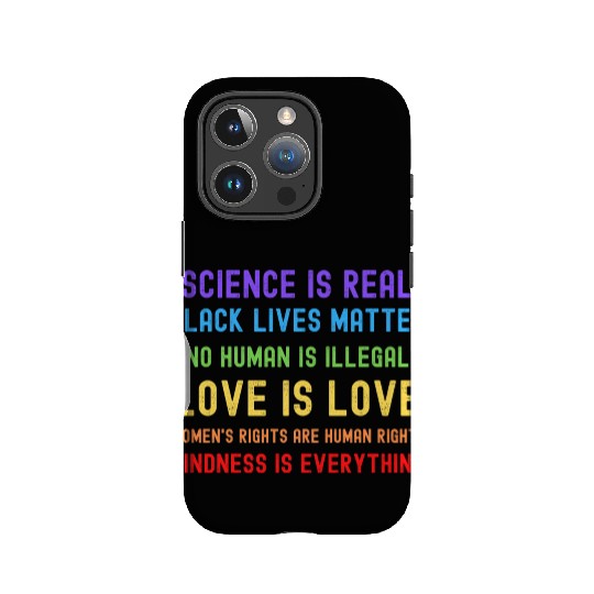 Science Is Real Black Lives Matter IPhone Cases