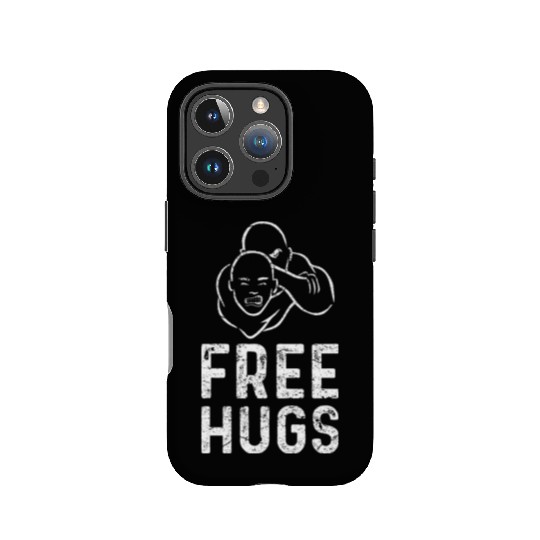 Funny BJJ IPhone Cases Men MMA Free Hugs IPhone Cases Wrestling