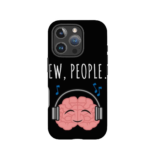Ew People Brain Headphones IPhone Cases