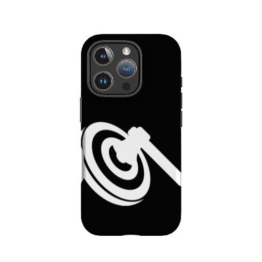 Axe Throwing Bullseye Target Hatchet Tomahawk IPhone Cases