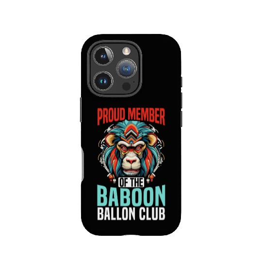 Baboon Monkey Lover Wildlife Animal Zookeeper IPhone Cases