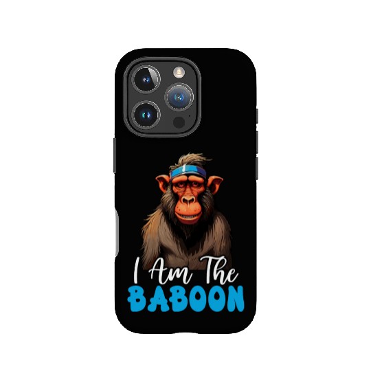 Baboon Monkey Lover Wildlife Animal Zookeeper IPhone Cases