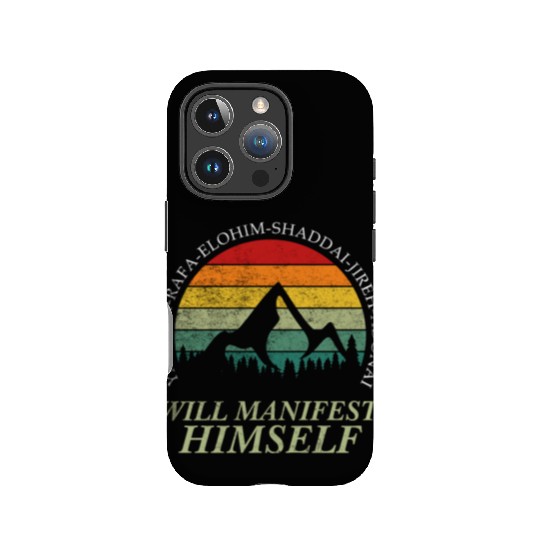 Yahweh - Will Manifest Himself Worshiper Inspiring IPhone Cases